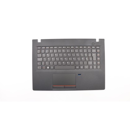 Lenovo 5CB0K57234 Palmrest Top Case con tastiera, Lingue scandinave, Lettore di impronte digitali