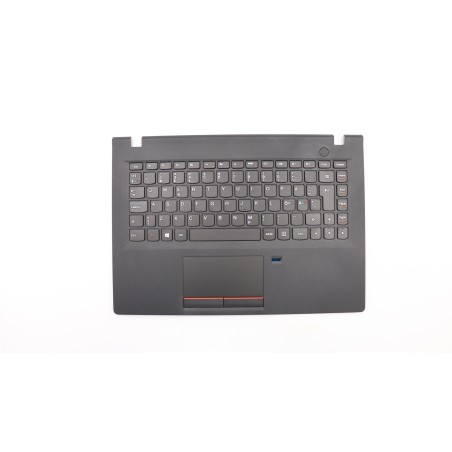 Lenovo 5CB0K57234 Palmrest Top Case con tastiera, Lingue scandinave, Lettore di impronte digitali