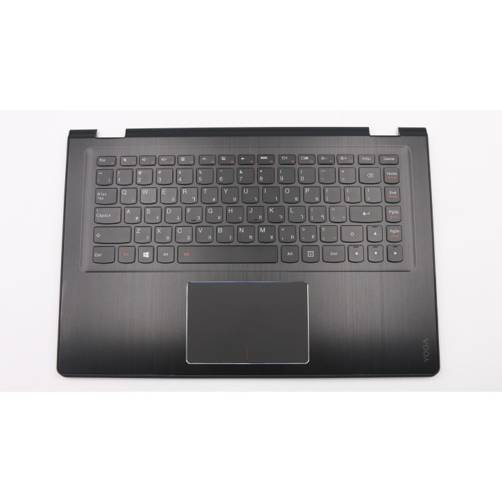 Lenovo 5CB0K61125 Palmrest Top Case con tastiera, Ebraico