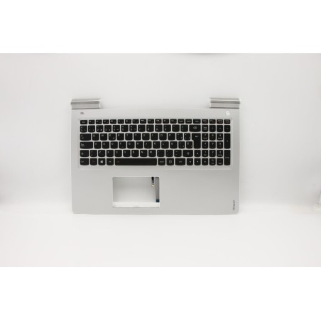 Lenovo 5CB0L03478 Palmrest Top Case con tastiera, Spagnolo, argento, Retroilluminazione