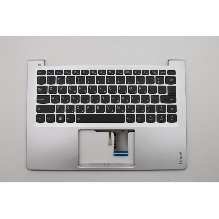 Lenovo 5CB0L47215 Palmrest Top Case con tastiera, Ebraico, Retroilluminazione
