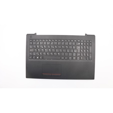 Lenovo 5CB0L78392 Palmrest Top Case con tastiera, Ceco, Senza retroilluminazione, Touchpad, UK