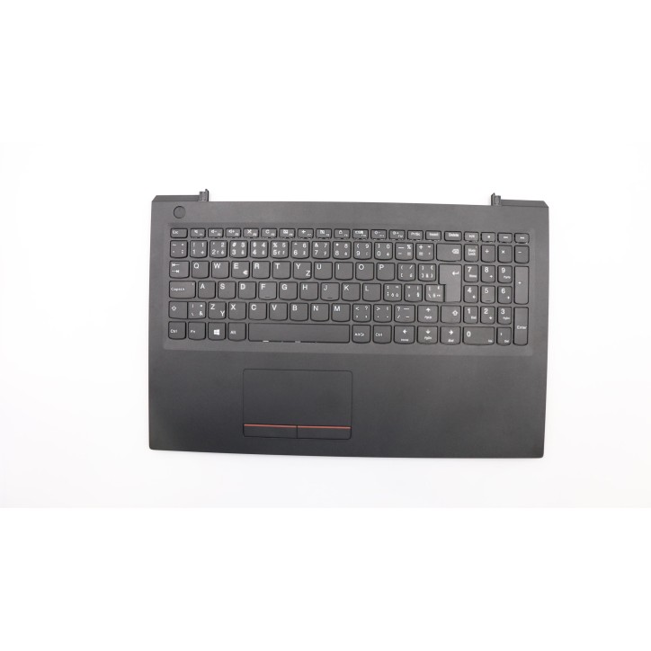 Lenovo 5CB0L78392 Palmrest Top Case con tastiera, Ceco, Senza retroilluminazione, Touchpad, UK