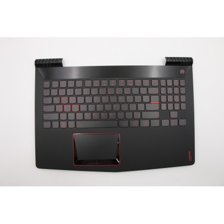 Lenovo 5CB0N00298 Palmrest Top Case con tastiera, Inglese (Stati Uniti), Retroilluminazione