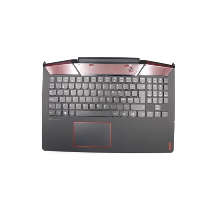 Lenovo 5CB0N67203 Palmrest Top Case con tastiera, Lingue scandinave, Retroilluminazione RGB