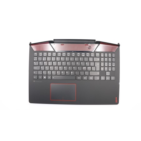 Lenovo 5CB0N67203 Palmrest Top Case con tastiera, Lingue scandinave, Retroilluminazione RGB