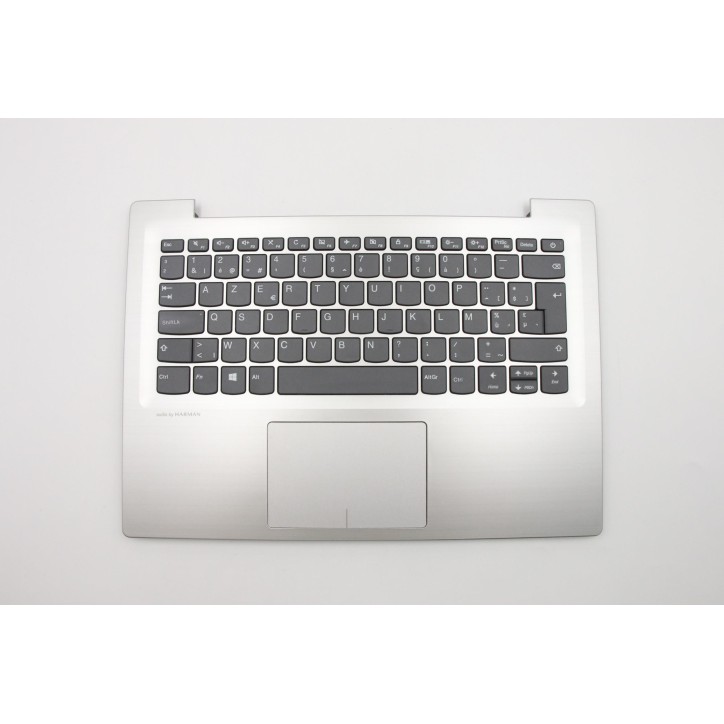 Lenovo 5CB0N78330 Palmrest Top Case con tastiera, Belga, Grigio minerale, Senza retroilluminazione, Senza lettore di impronte di