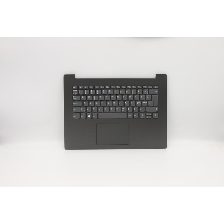 Lenovo 5CB0N82200 Palmrest Top Case con tastiera, Lingue scandinave, Grigio ferro, Touchpad