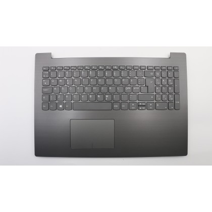 Lenovo 5CB0N86484 Palmrest Top Case con tastiera, Lingue scandinave, Grigio ferro, Touchpad