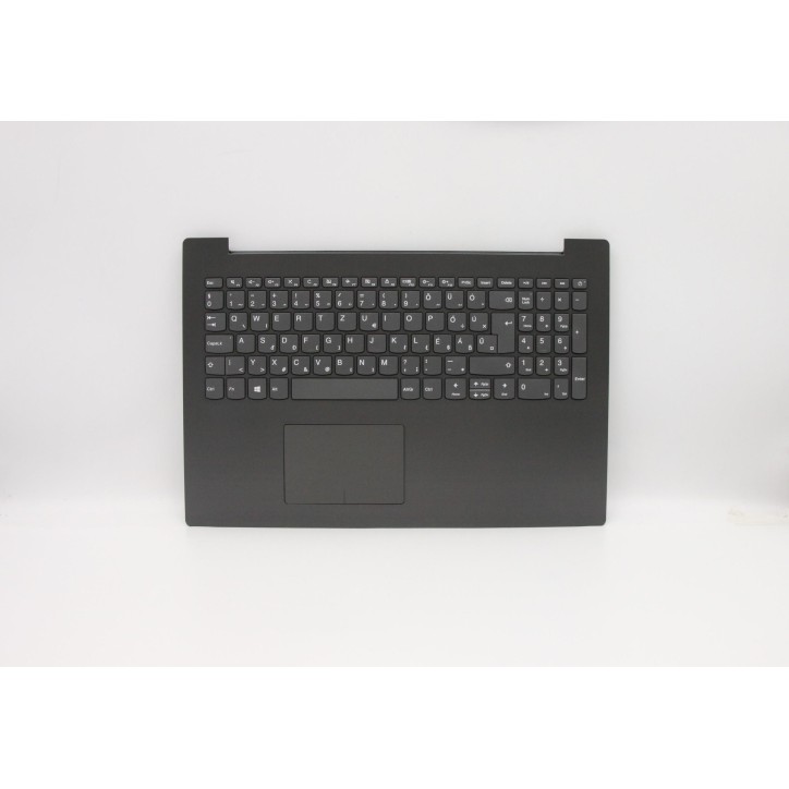 Lenovo 5CB0N86587 Palmrest Top Case con tastiera, Ungherese, Grigio ferro, Touchpad