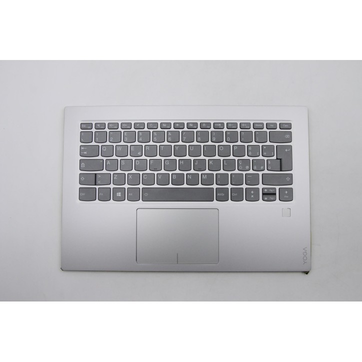 Lenovo 5CB0Q09586 Palmrest Top Case con tastiera, Italiano, Platinum