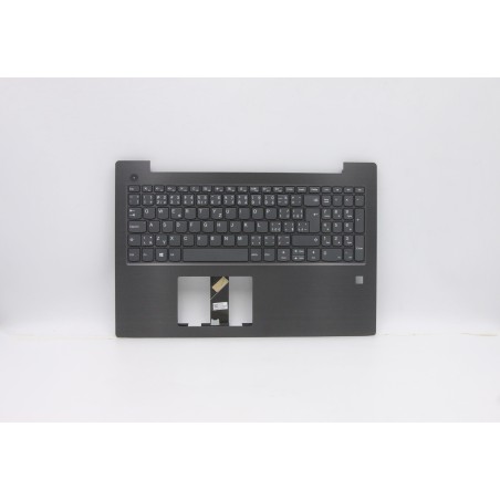 Lenovo 5CB0Q59957 Palmrest Top Case con tastiera, Ceco/Slovacco, grigio ferro, Senza retroilluminazione, UK