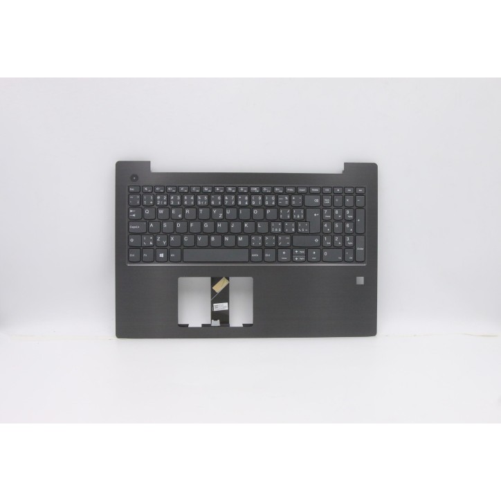 Lenovo 5CB0Q59957 Palmrest Top Case con tastiera, Ceco/Slovacco, grigio ferro, Senza retroilluminazione, UK