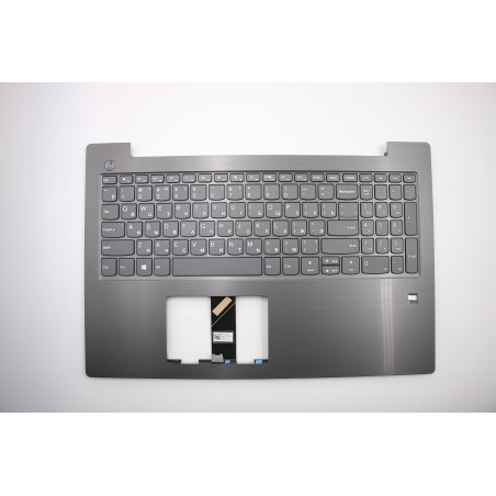 Lenovo 5CB0Q59975 Palmrest Top Case con tastiera, Russo, Grigio ferro, Senza_retroilluminazione