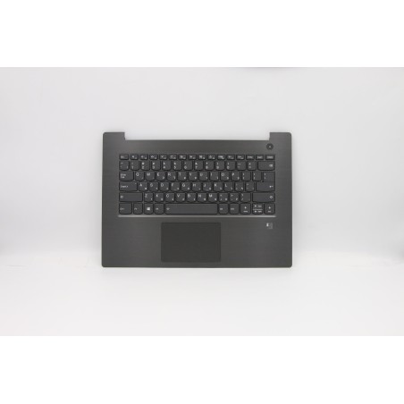 Lenovo 5CB0Q64353 Palmrest Top Case con tastiera, Ebraico, Grigio ferro, Retroilluminazione, Impronta digitale