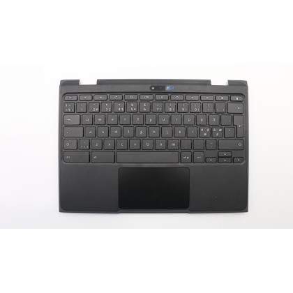 Lenovo 5CB0Q79758 C-Cover with keyboard, Nordic, Black, Non-Backlight, UK