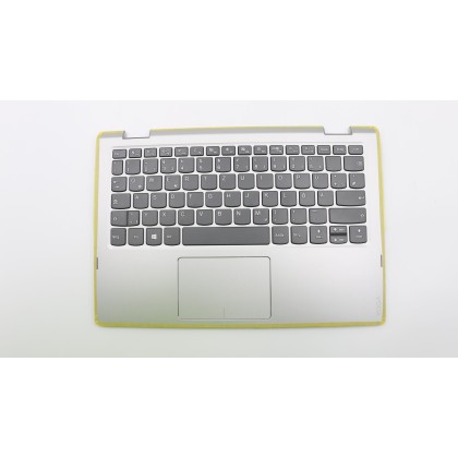 Lenovo 5CB0Q81333 C-Cover with keyboard, German, Non-Backlight, UK