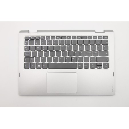Lenovo 5CB0Q81343 Palmrest Top Case con tastiera, Lingue scandinave