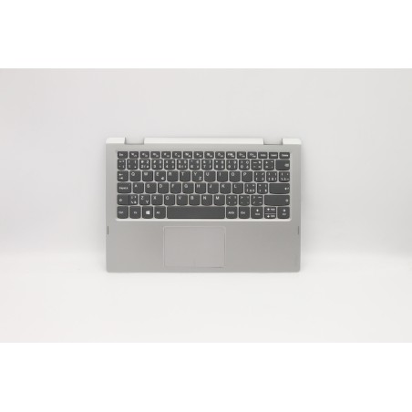 Lenovo 5CB0Q81399 Palmrest Top Case con tastiera, Ceco/Slovacco, UK