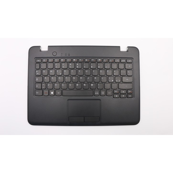 Lenovo 5CB0Q89799 Palmrest Top Case con tastiera, Italiano, nero, Retroilluminazione