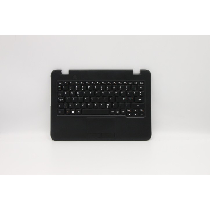 Lenovo 5CB0Q89809 Palmrest Top Case con tastiera, Europa del Nord, Retroilluminazione