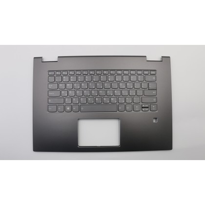 Lenovo 5CB0Q96429 Palmrest Top Case con tastiera, Ebraico, Grigio ferro, Retroilluminazione