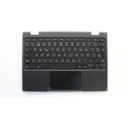 Lenovo 5CB0R07025 C-Cover with keyboard, Spanish, Black, Non-Backlight, UK