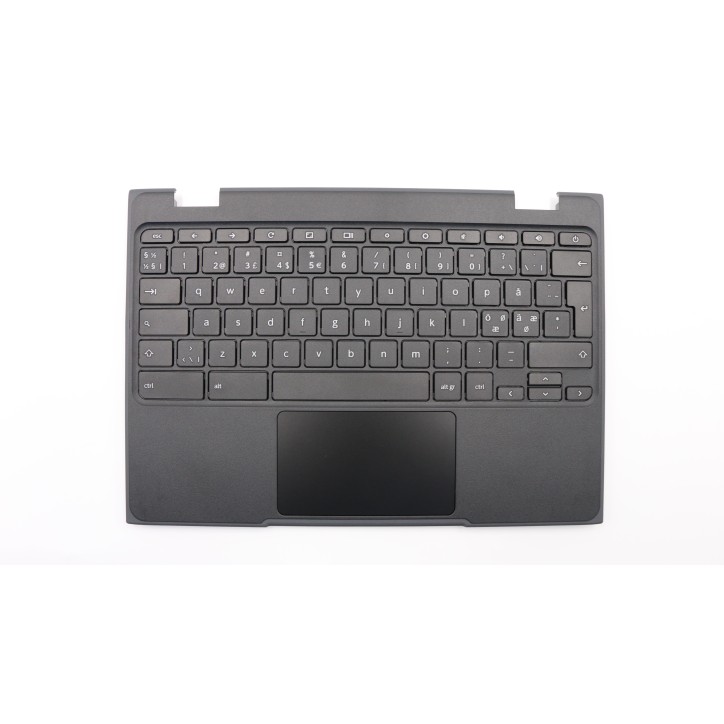 Lenovo 5CB0R07035 Palmrest Top Case con tastiera, Lingue scandinave