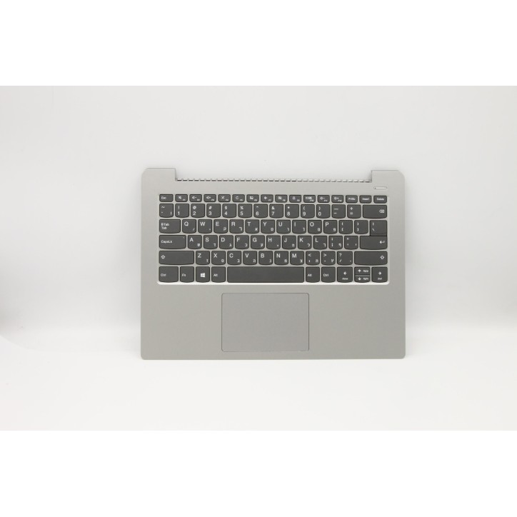 Lenovo 5CB0R07691 Palmrest Top Case con tastiera, Ebraico, Grigio platino, Senza_retroilluminazione, Senza lettore di impronte d