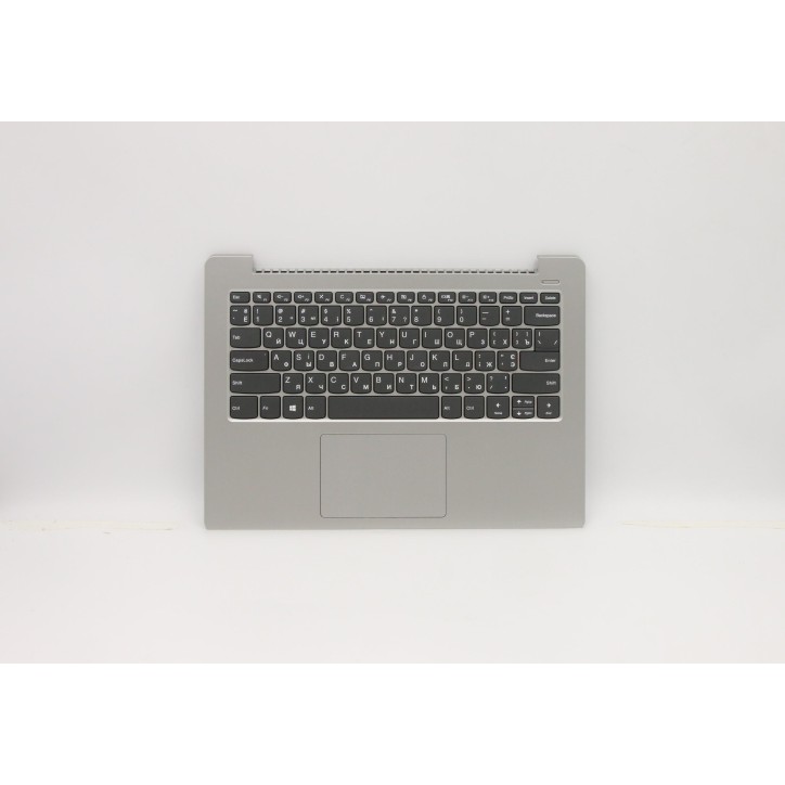 Lenovo 5CB0R07745 Palmrest Top Case con tastiera, Ucraino, Grigio platino, Senza_retroilluminazione, Senza lettore di impronte d