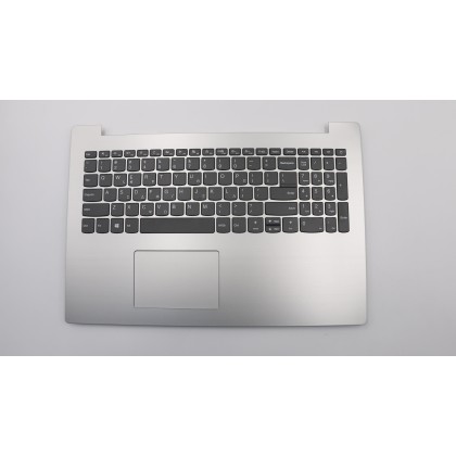 Lenovo 5CB0R16644 C-Cover with keyboard, Greek, Platinum Grey, Non-Backlight, US