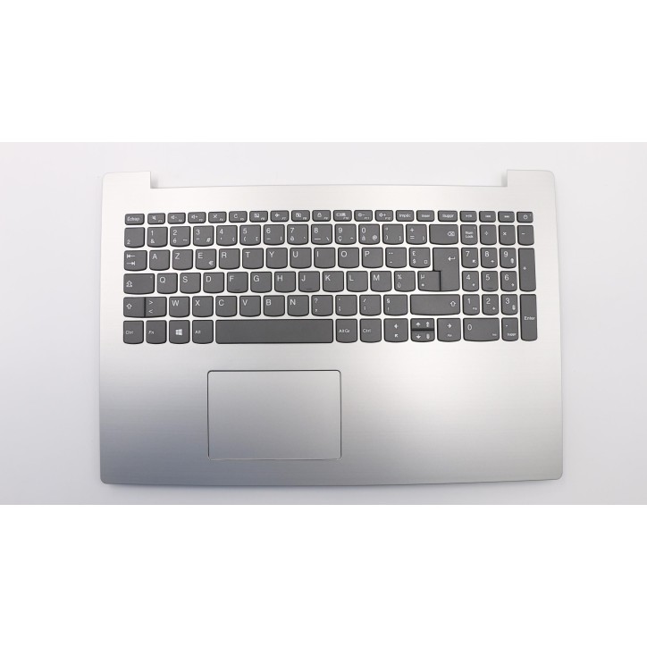 Lenovo 5CB0R16645 C-Cover with keyboard, French, Platinum Grey, Non-Backlight, US