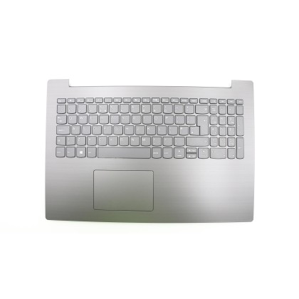 Lenovo 5CB0R16723 Palmrest Top Case con tastiera, Inglese Regno Unito, Grigio ferro, Senza_retroilluminazione