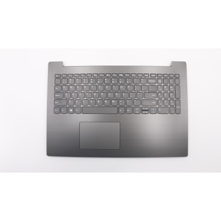 Lenovo 5CB0R16726 Palmrest Top Case con tastiera, Inglese (Stati Uniti), Grigio ferro, Senza_retroilluminazione, Touchpad