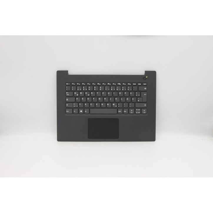 Lenovo 5CB0R34942 Palmrest Top Case con tastiera, Tedesco, Grigio ferro, Senza_retroilluminazione, Senza_lettore di impronte dig