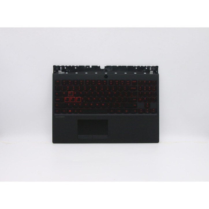 Lenovo 5CB0R45328 Palmrest Top Case con tastiera, Inglese (Stati Uniti), Rosso, Retroilluminazione