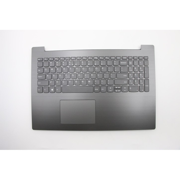 Lenovo 5CB0R47015 Palmrest Top Case con tastiera, Inglese (Stati Uniti/Europa), Grigio ferro, Senza_retroilluminazione