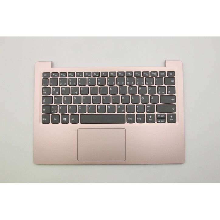 Lenovo 5CB0R61102 Palmrest Top Case con tastiera, Tedesco