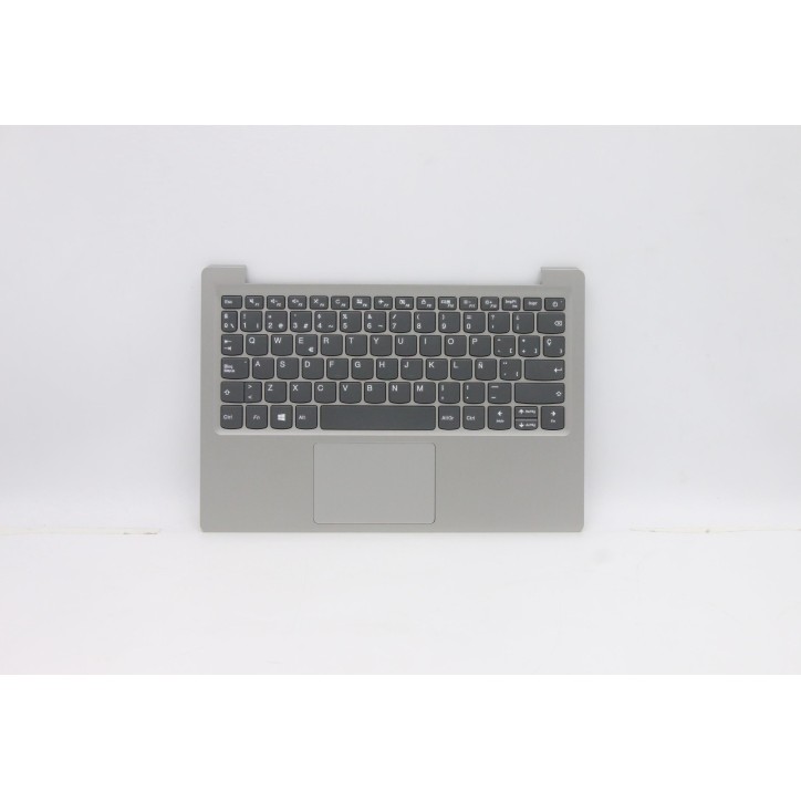 Lenovo 5CB0R61318 C-Cover with keyboard, Spanish, Mineral Grey, Non-Backlight, UK