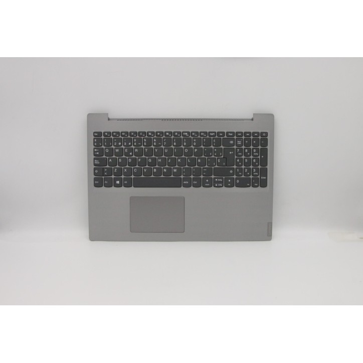 Lenovo 5CB0S16587 Palmrest Top Case con tastiera, Spagnolo, Grigio platino
