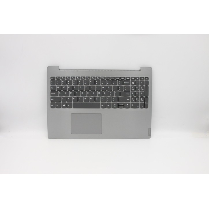 Lenovo 5CB0S16592 Palmrest Top Case con tastiera, Inglese (Stati Uniti), Grigio platino, Senza_retroilluminazione