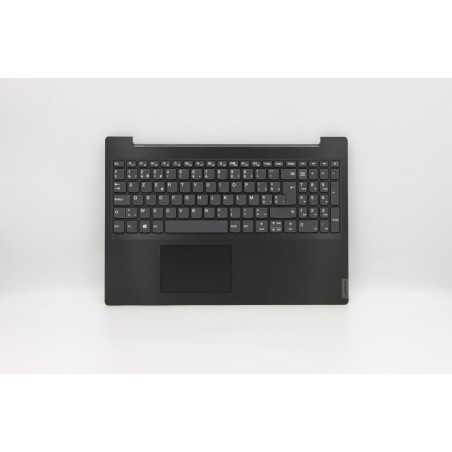 Lenovo 5CB0S16629 Palmrest Top Case con tastiera, Belga, nero, Senza retroilluminazione, UK