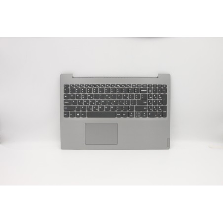 Lenovo 5CB0S16641 C-Cover with keyboard, Greek, Platinum Grey, Non-Backlight, US