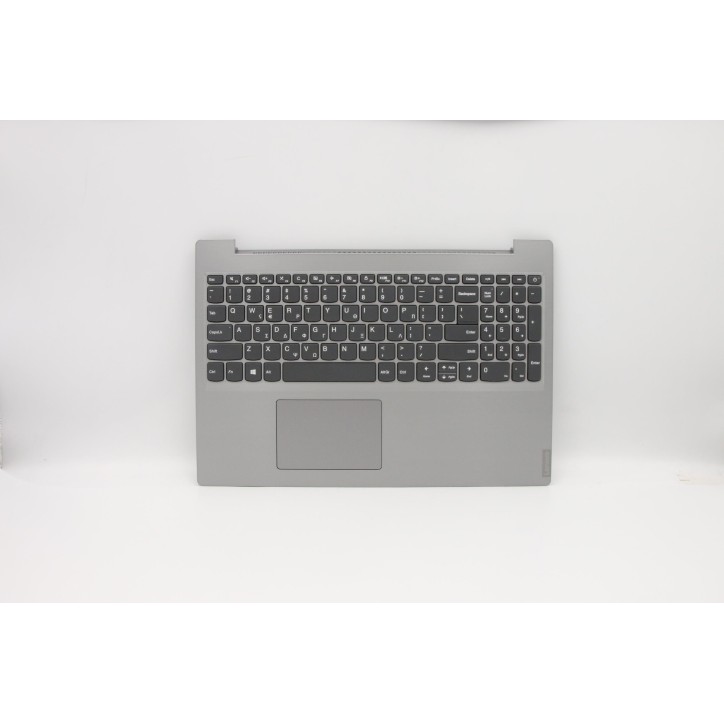 Lenovo 5CB0S16641 C-Cover with keyboard, Greek, Platinum Grey, Non-Backlight, US