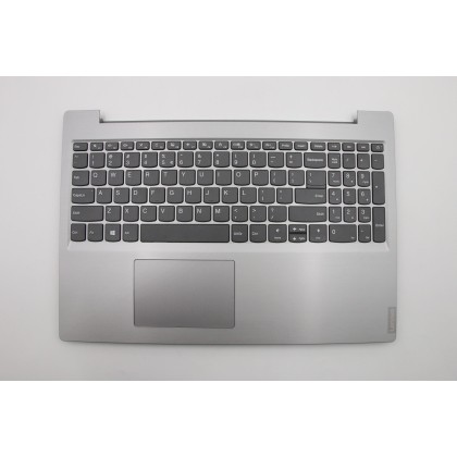 Lenovo 5CB0S16652 Palmrest Top Case con tastiera, Inglese (Stati Uniti/Europa), Grigio platino, Senza_retroilluminazione