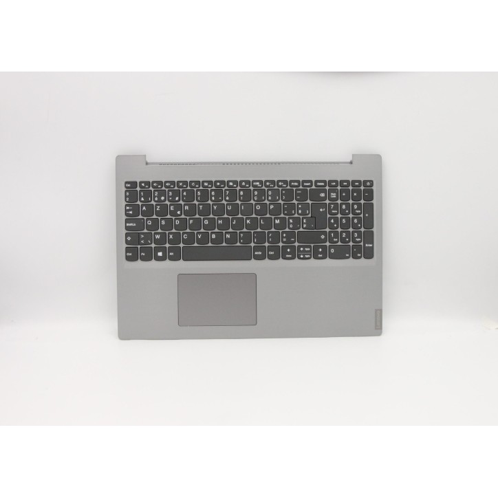 Lenovo 5CB0S16656 Palmrest Top Case con tastiera, Belga, Grigio platino, Senza retroilluminazione, UK