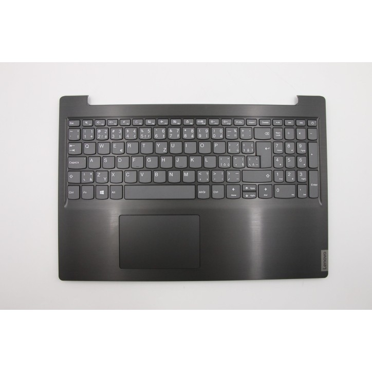 Lenovo 5CB0S16910 Palmrest Top Case con tastiera, Ceco, nero, Senza retroilluminazione, UK
