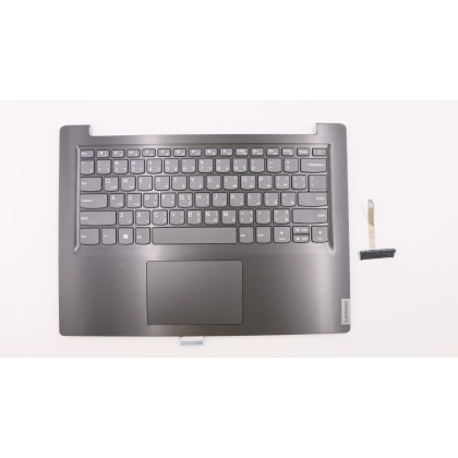 Lenovo 5CB0S17070 Palmrest Top Case con tastiera, Arabo, nero, Senza retroilluminazione, US