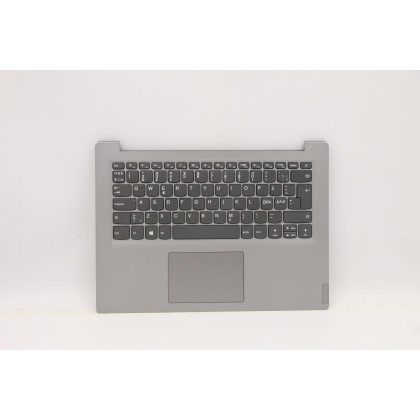 Lenovo 5CB0S17114 C-Cover with keyboard, Nordic, Grey, Non-Backlight, UK