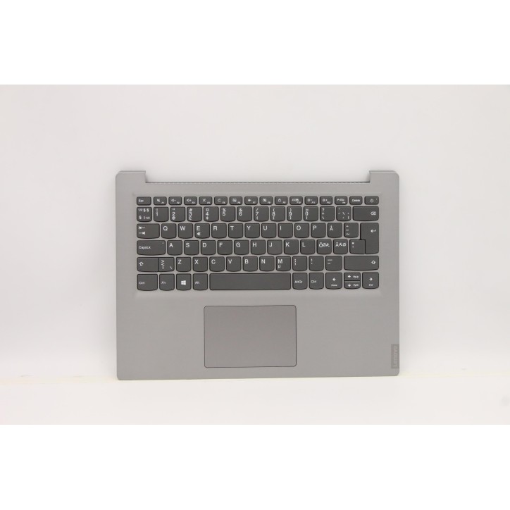 Lenovo 5CB0S17114 C-Cover with keyboard, Nordic, Grey, Non-Backlight, UK